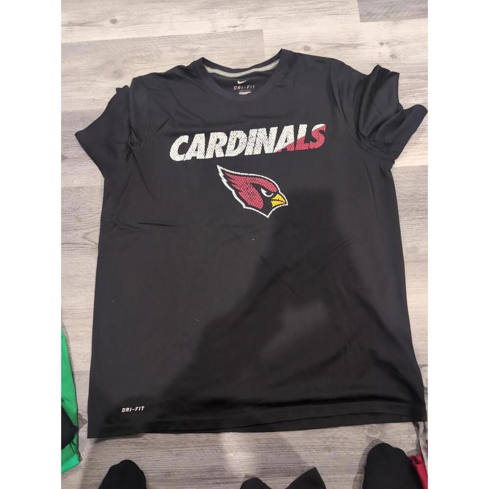 Lot Of (2) Short Sleeve Arizona Cardinals NFL shirts Nike Size Xl